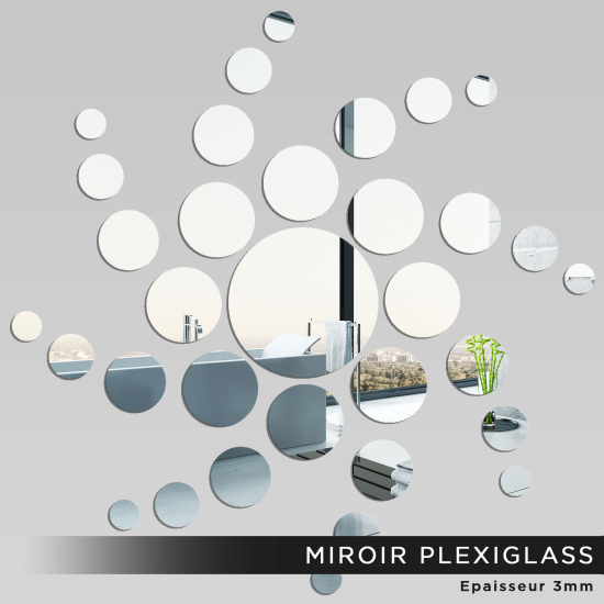 Miroir Plexiglass - Ronds