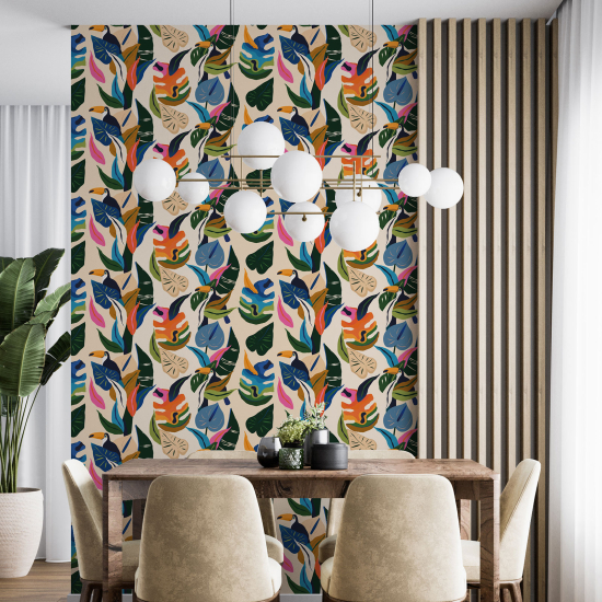 Papier peint - Motif botanique