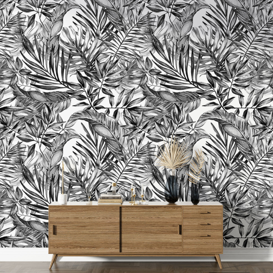 Papier peint motif XL - Motif botanique