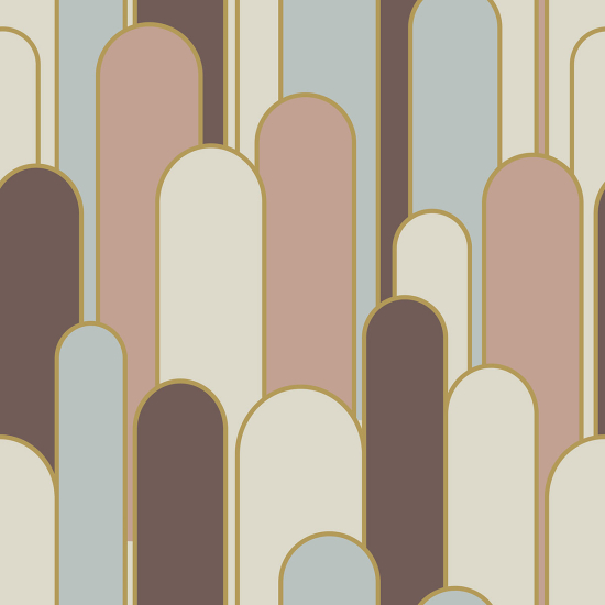 Papier peint panoramique - Arches Design