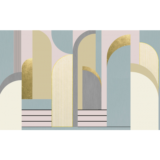 Papier peint panoramique - Arches Design