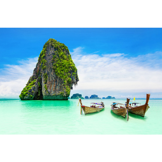 Papier peint panoramique - Bateaux Thaïlande