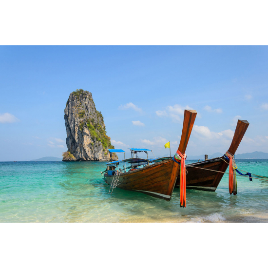 Papier peint panoramique - Bateaux Thaïlande