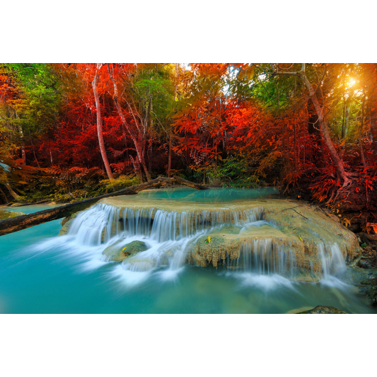 Papier peint panoramique - Cascades Automne