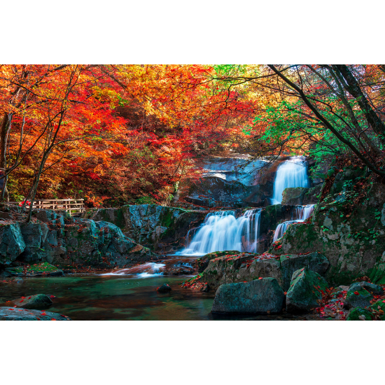 Papier peint panoramique - Cascades Automne