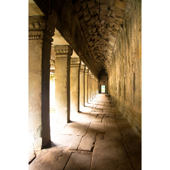 Papier peint panoramique - Couloir à Angkor Wat Cambodge