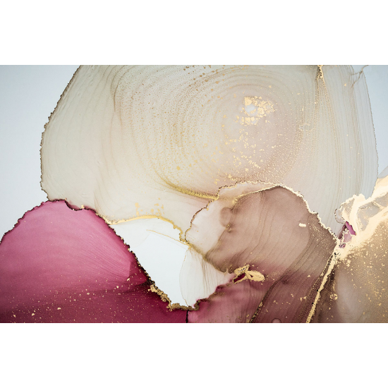Papier peint panoramique - Effet marbré