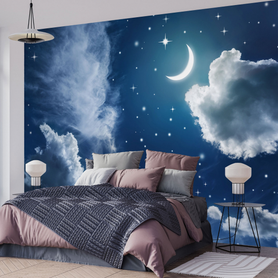Papier peint panoramique Enfants - Ciel nocturne