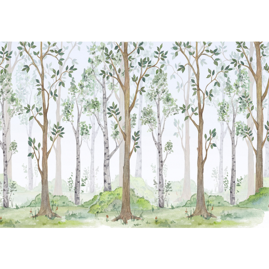 Papier peint panoramique Enfants - Forêt