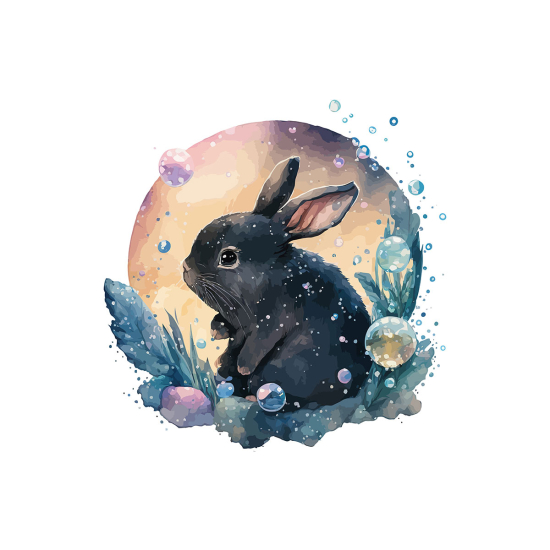 Papier peint panoramique Enfants - Lapin