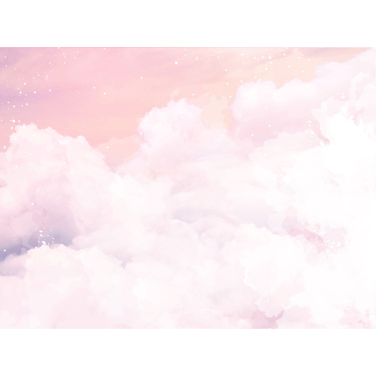 Papier peint panoramique Enfants - Nuages
