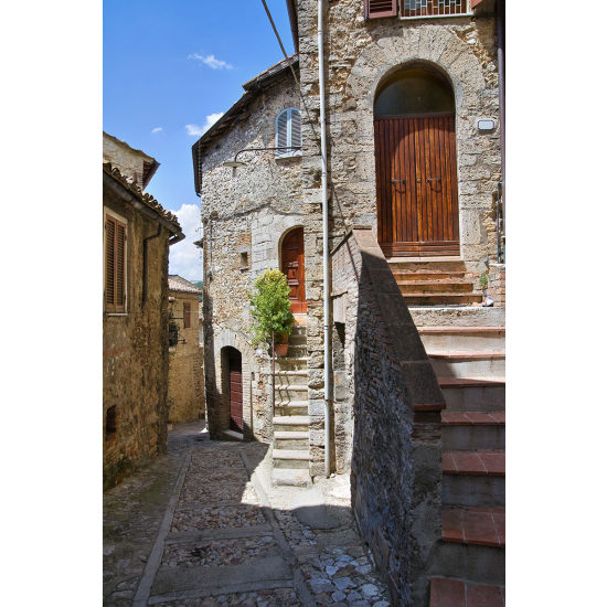 Papier peint panoramique - Escaliers Village