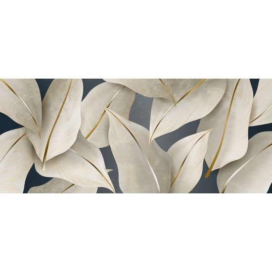 Papier peint panoramique - Feuilles