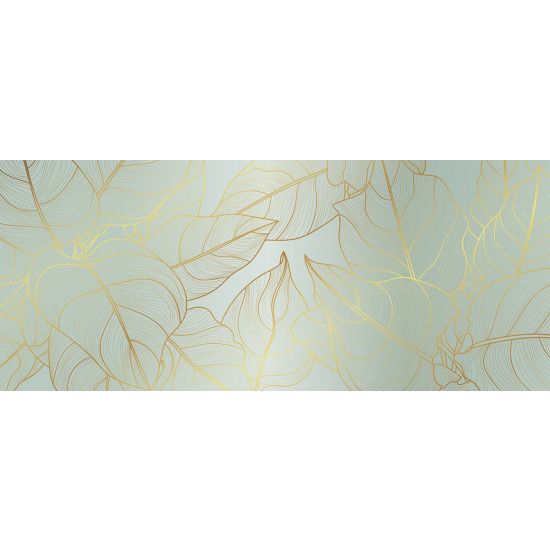 Papier peint panoramique - Feuilles
