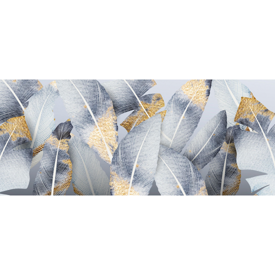 Papier peint panoramique - Feuilles
