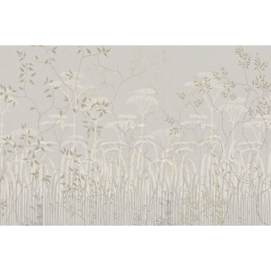 Papier peint panoramique - Feuilles