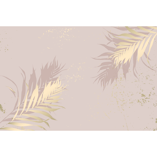 Papier peint panoramique - Feuilles Design