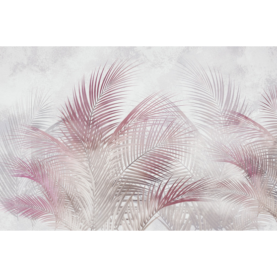 Papier peint panoramique - Feuilles tropicales