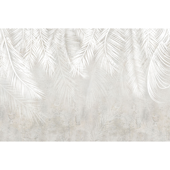Papier peint panoramique - Feuilles tropicales