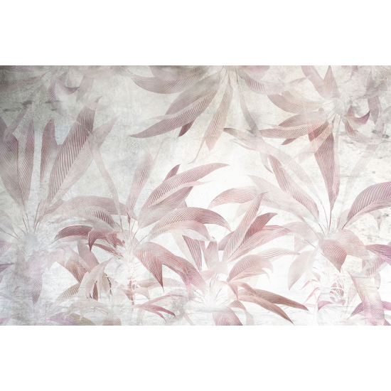 Papier peint panoramique - Feuilles tropicales