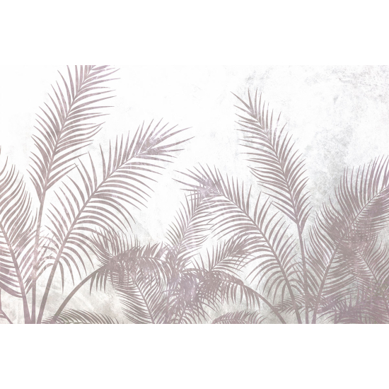 Papier peint panoramique - Feuilles tropicales