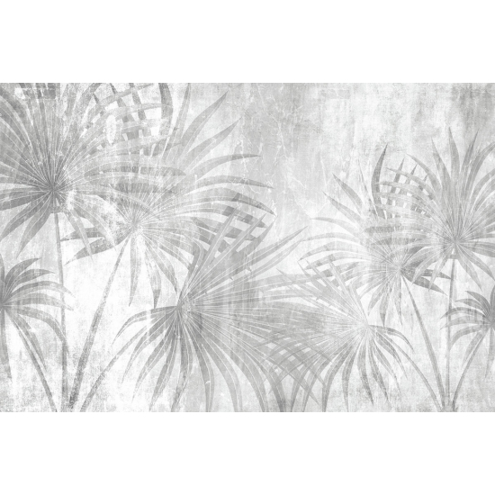 Papier peint panoramique - Feuilles tropicales