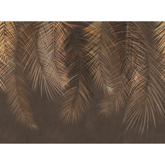 Papier peint panoramique - Feuilles tropicales