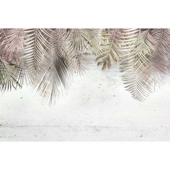 Papier peint panoramique - Feuilles tropicales