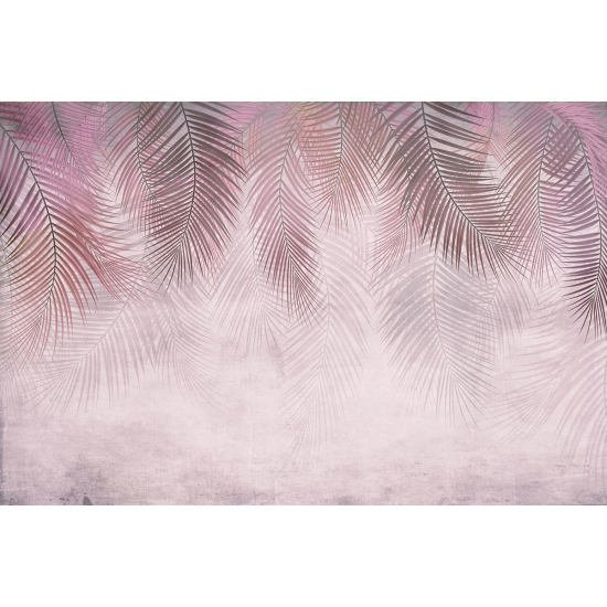 Papier peint panoramique - Feuilles tropicales