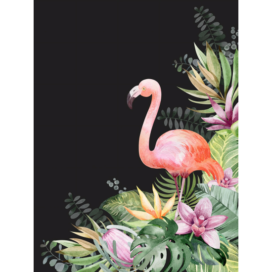 Papier peint panoramique - Flamant rose