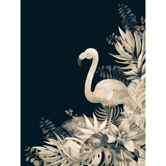 Papier peint panoramique - Flamant rose