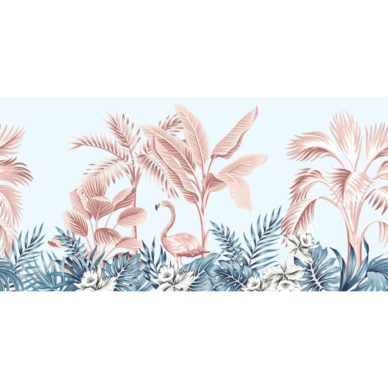 Papier peint panoramique - Flamant rose