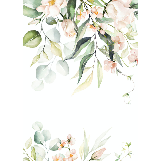 Papier peint panoramique - Fleurs