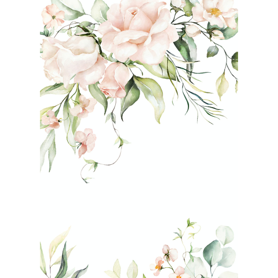 Papier peint panoramique - Fleurs