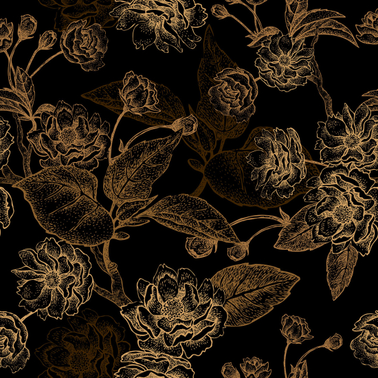 Papier peint panoramique - Fleurs
