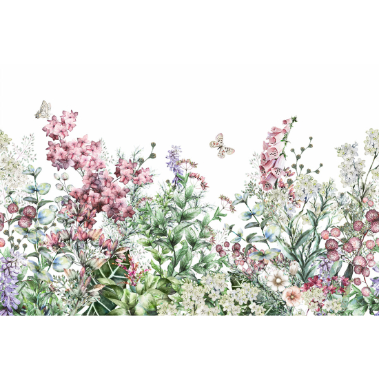 Papier peint panoramique - Fleurs