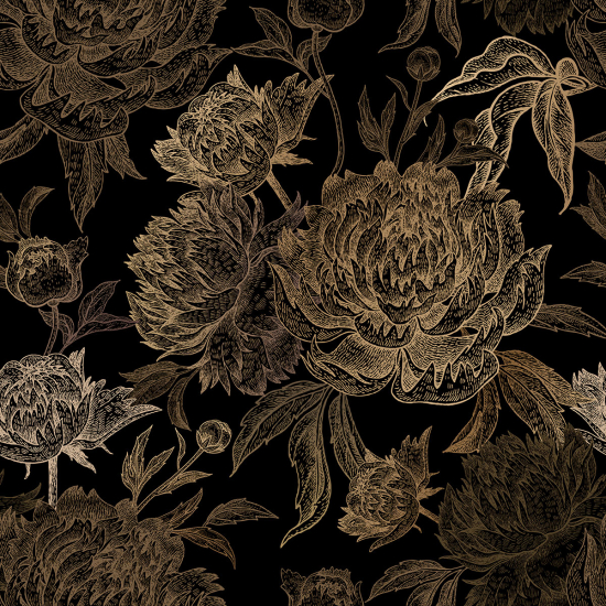 Papier peint panoramique - Fleurs