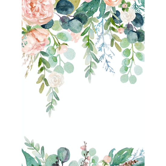 Papier peint panoramique - Fleurs