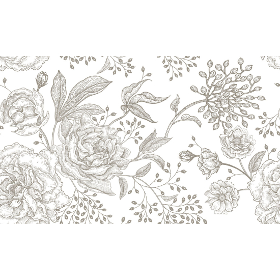 Papier peint panoramique - Fleurs