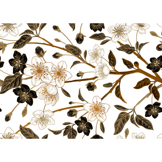 Papier peint panoramique - Fleurs
