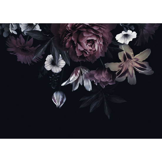 Papier peint panoramique - Fleurs