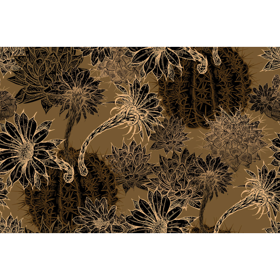 Papier peint panoramique - Fleurs