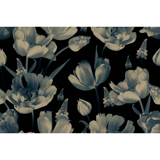 Papier peint panoramique - Fleurs