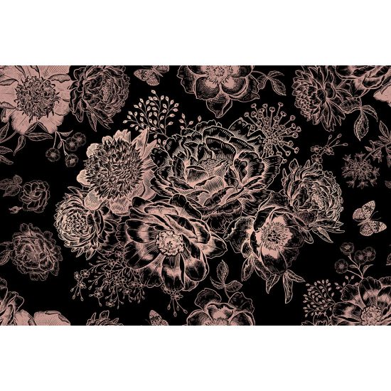 Papier peint panoramique - Fleurs