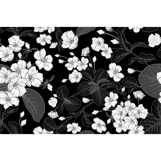 Papier peint panoramique - Fleurs