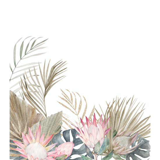 Papier peint panoramique - Fleurs