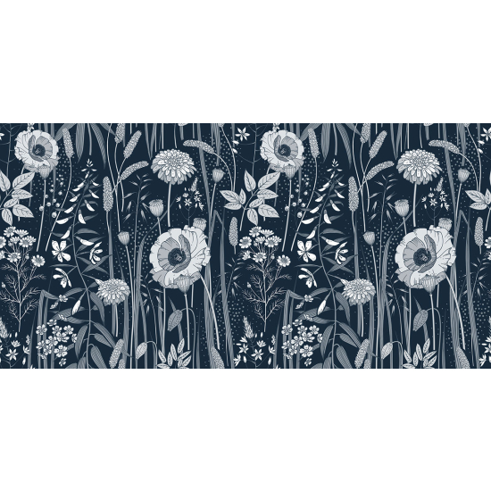 Papier peint panoramique - Fleurs