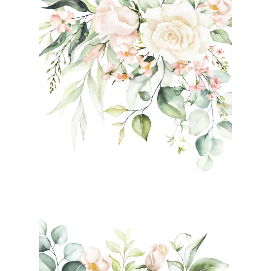 Papier peint panoramique - Fleurs