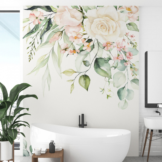 Papier peint panoramique - Fleurs