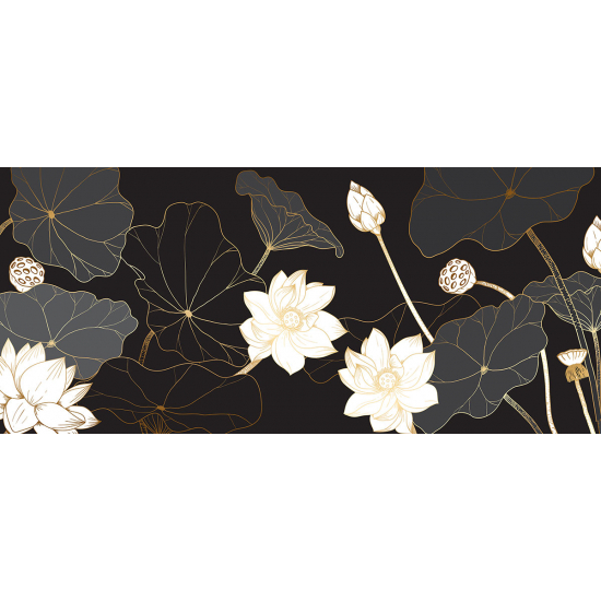 Papier peint panoramique  - Fleurs